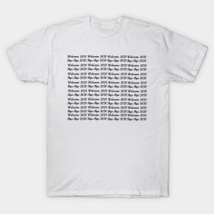 Welcome 2021 bye-bye 2020 T-Shirt